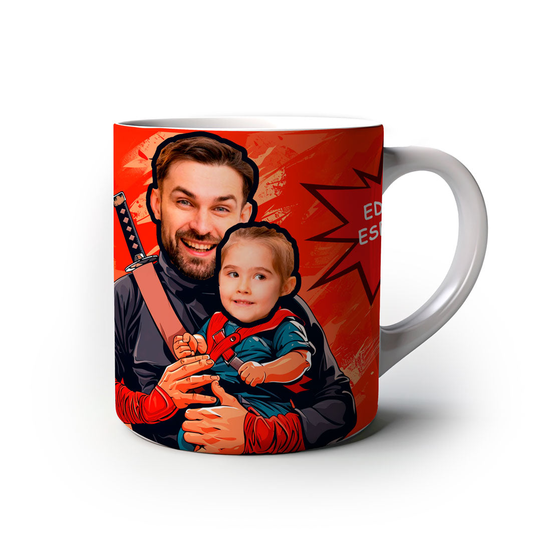 Caneca Personalizada Pai Ninja