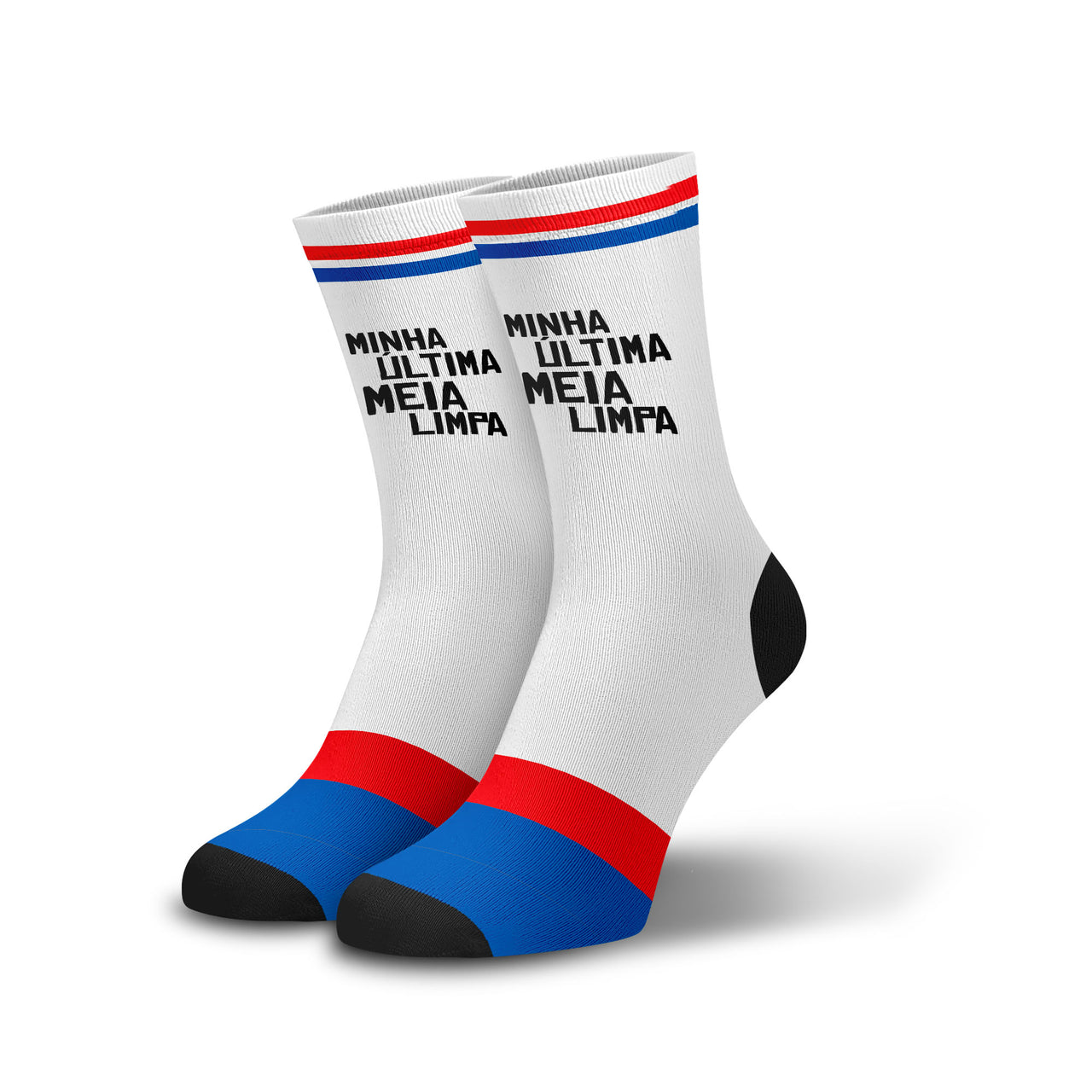 Meia Cano Alto Minha Última Meia limpa
