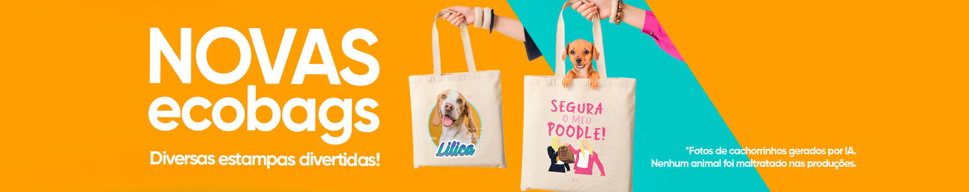Eco Bag Algodão Cru