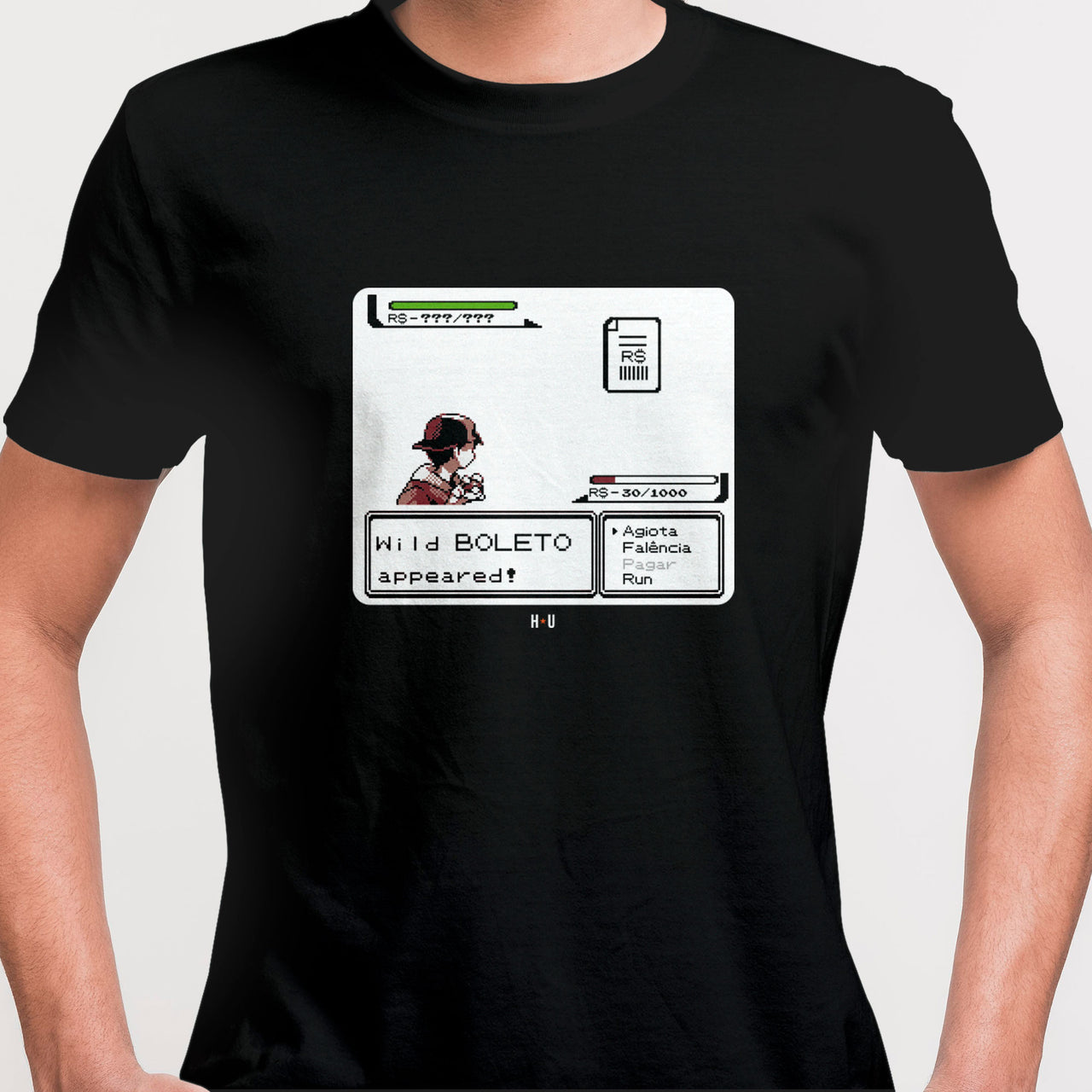 Camiseta Wild Boleto Preta