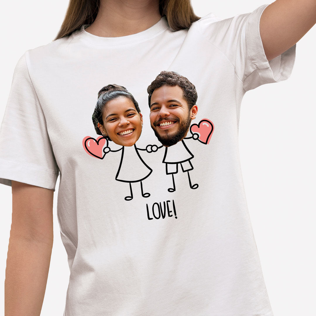 Camiseta Personalizada Love