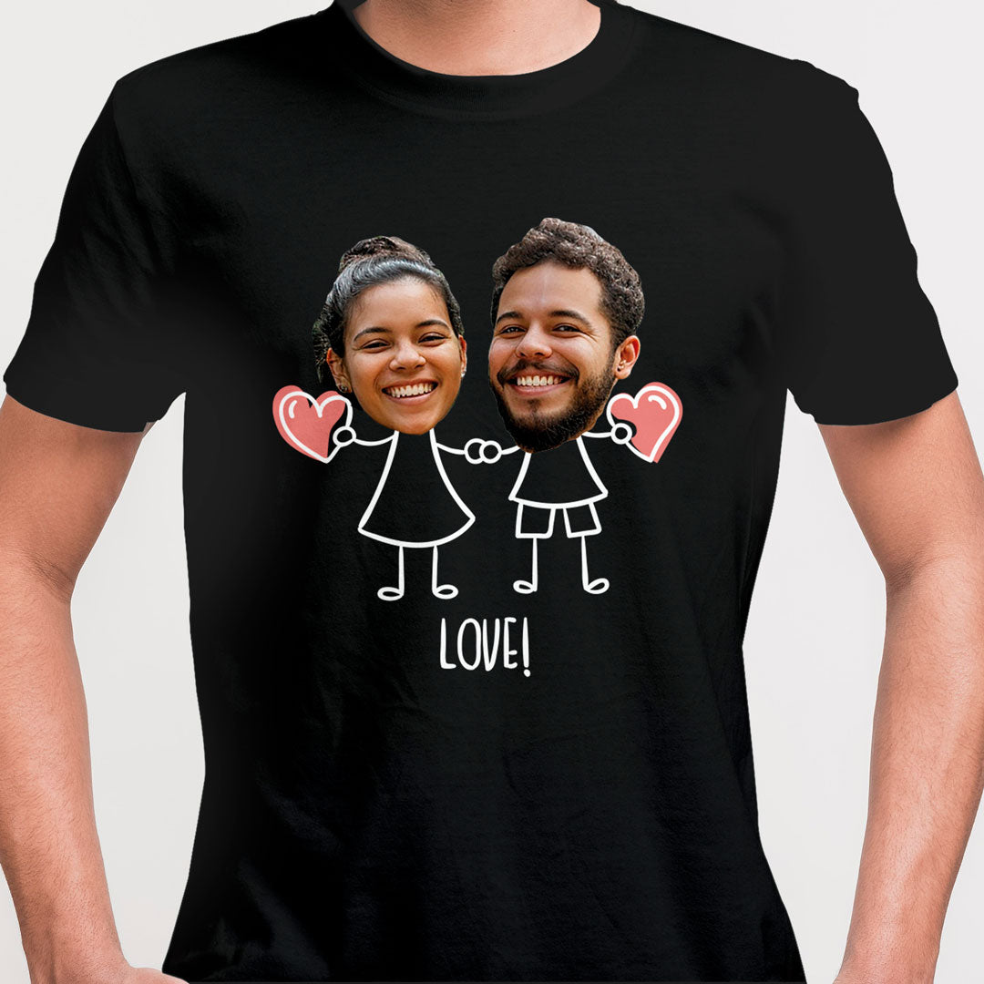 Camiseta Personalizada Love