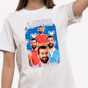 Camiseta Personalizada Vintage Melhor Namorado branca
