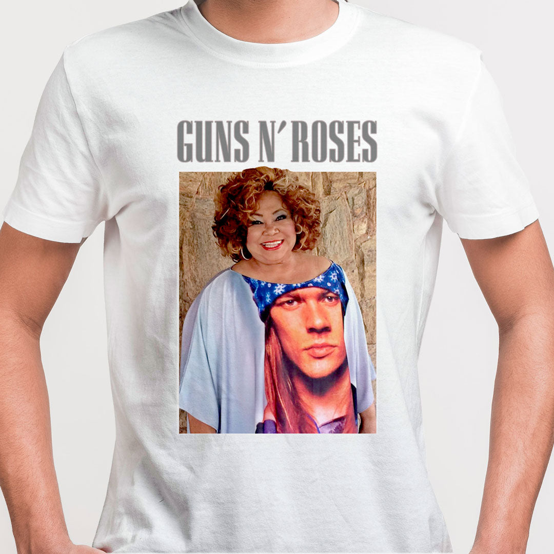 Camiseta Marrom & Axl guns and roses