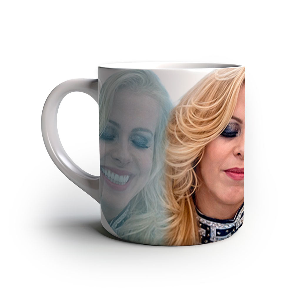 Caneca Divertida Joelma Triste / Feliz