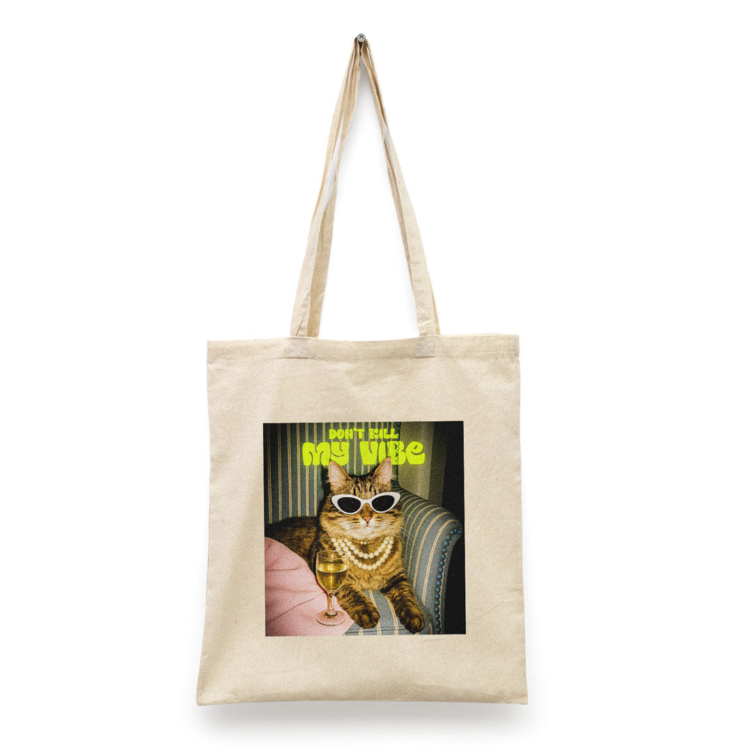 Eco Bag Estampada Dont kill my vibe 