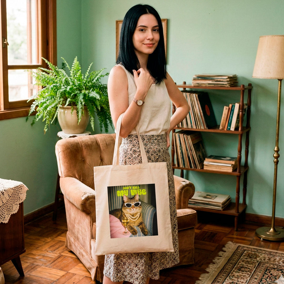 Eco Bag Estampada Dont kill my vibe