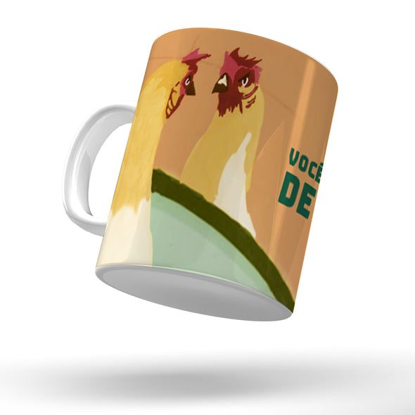 Caneca Divertida Maquina de Vencer