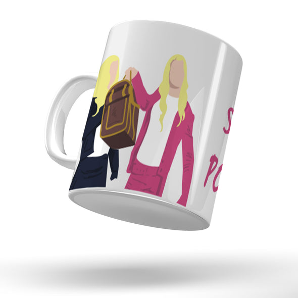 Caneca Divertida Segura meu poodle filmes as Branquelas