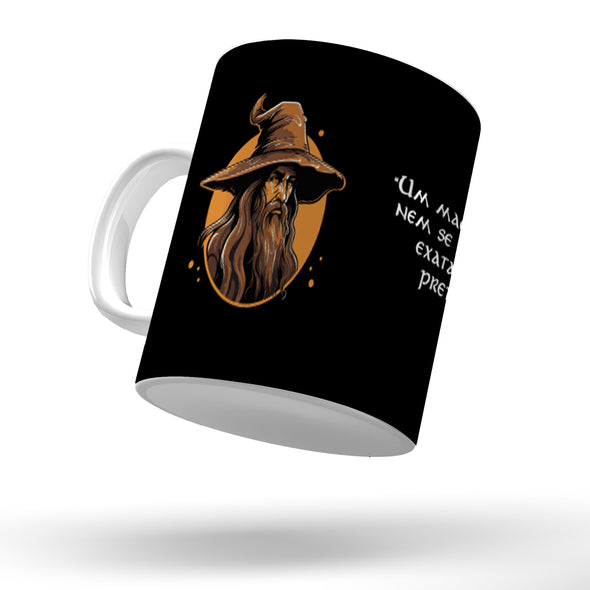 Caneca Divertida Magos não se atrasam