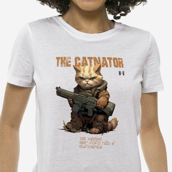 Camiseta The Catnator / exterminador do futuro