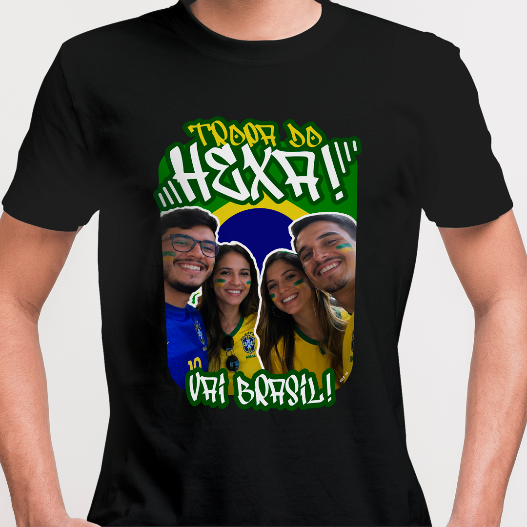 Camiseta Personalizada Tropa do Hexa