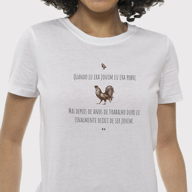 Camiseta Quando Eu era Jovem