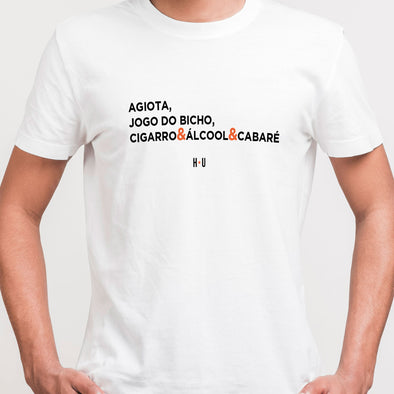 Camiseta Frase, Necessidades Básicas