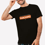 Camiseta Alérgicos contém sarcasmo