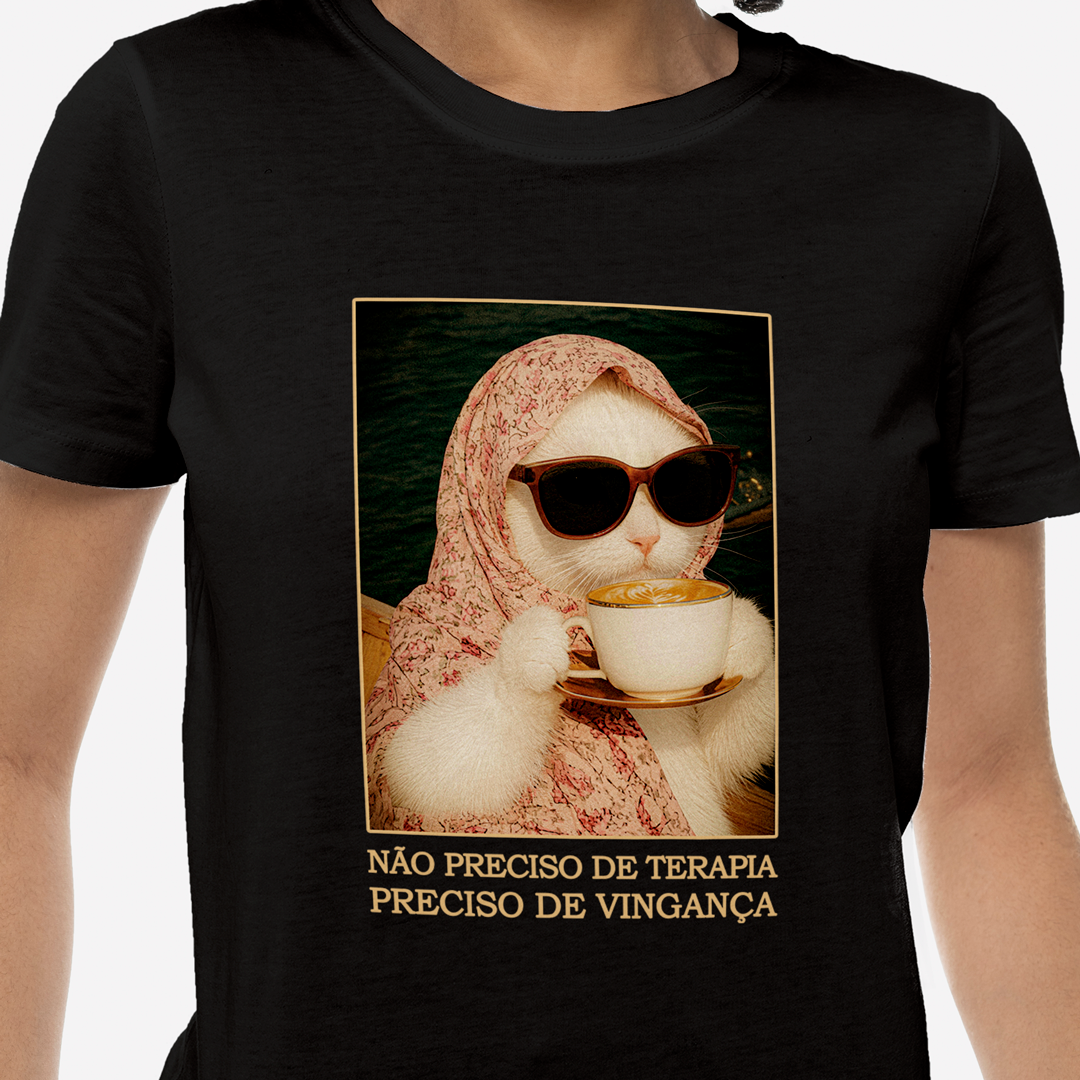 Camiseta Não preciso de terapia