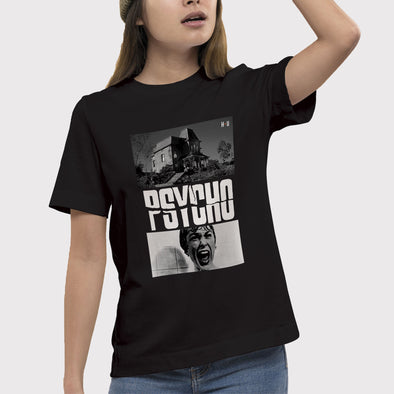 Camiseta Psicose Clássica - Preta