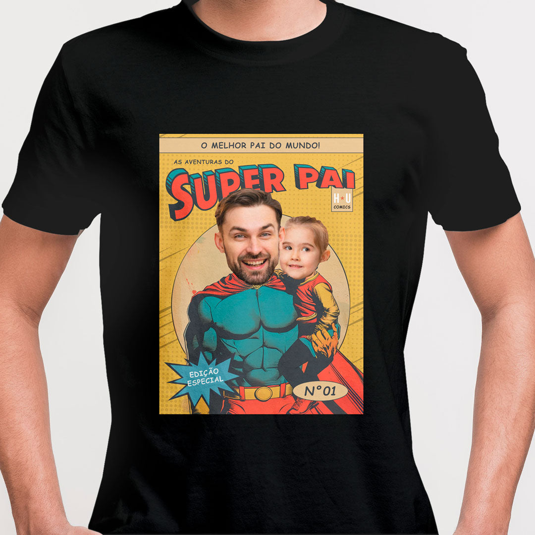 Camiseta Personalizada Super Pai