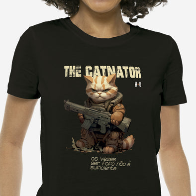 Camiseta The Catnator / exterminador do futuro
