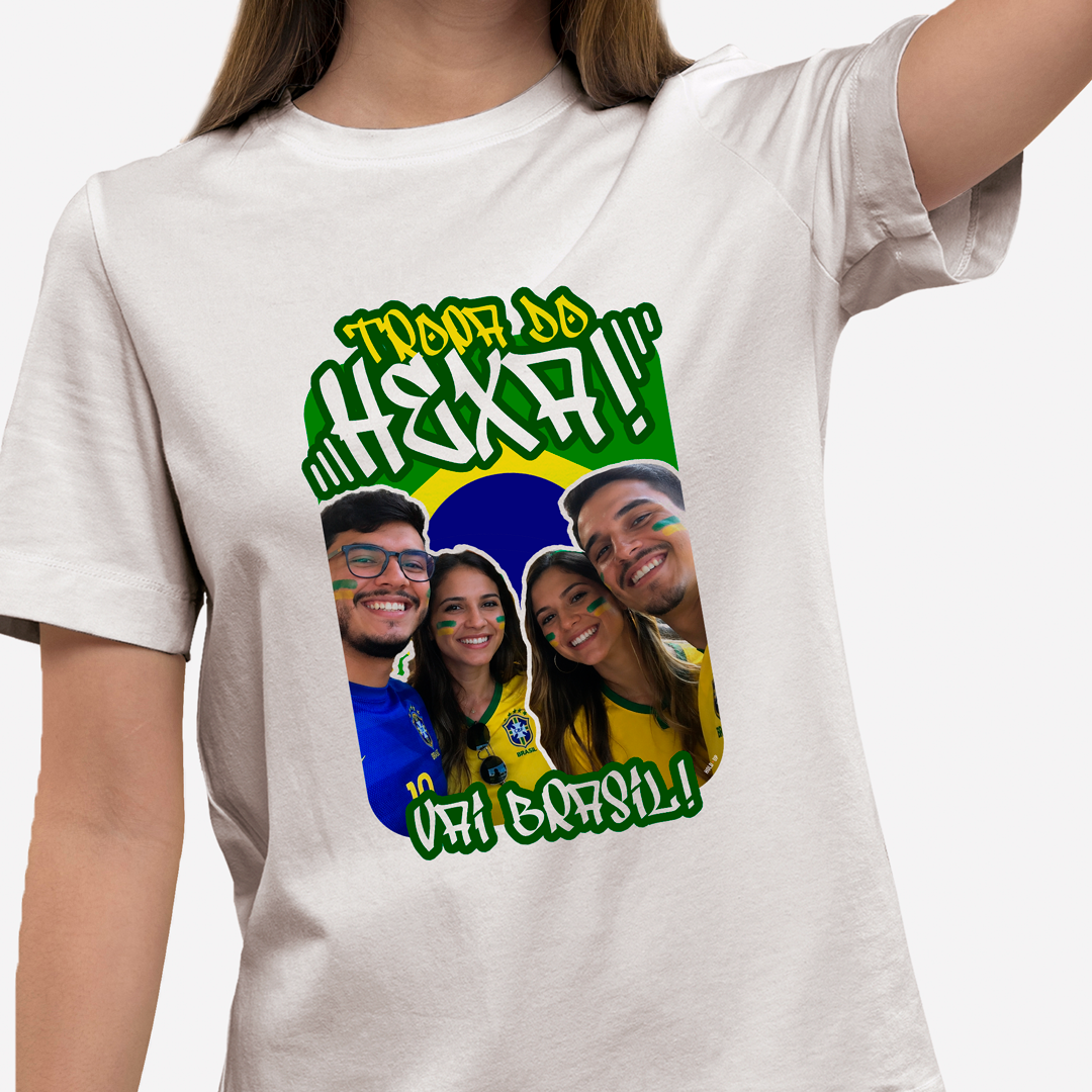 Camiseta Personalizada Tropa do Hexa