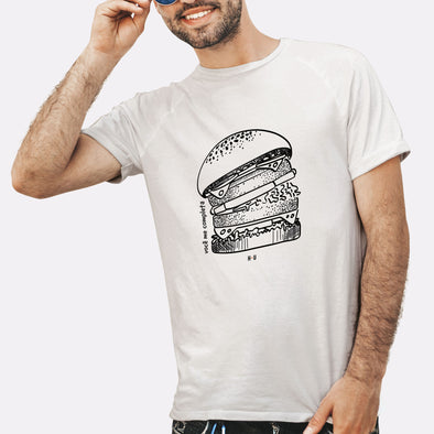 Camiseta Você Me Completa Burger