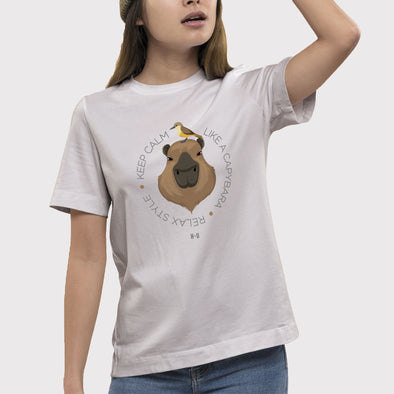 Camiseta Capybara Desenho