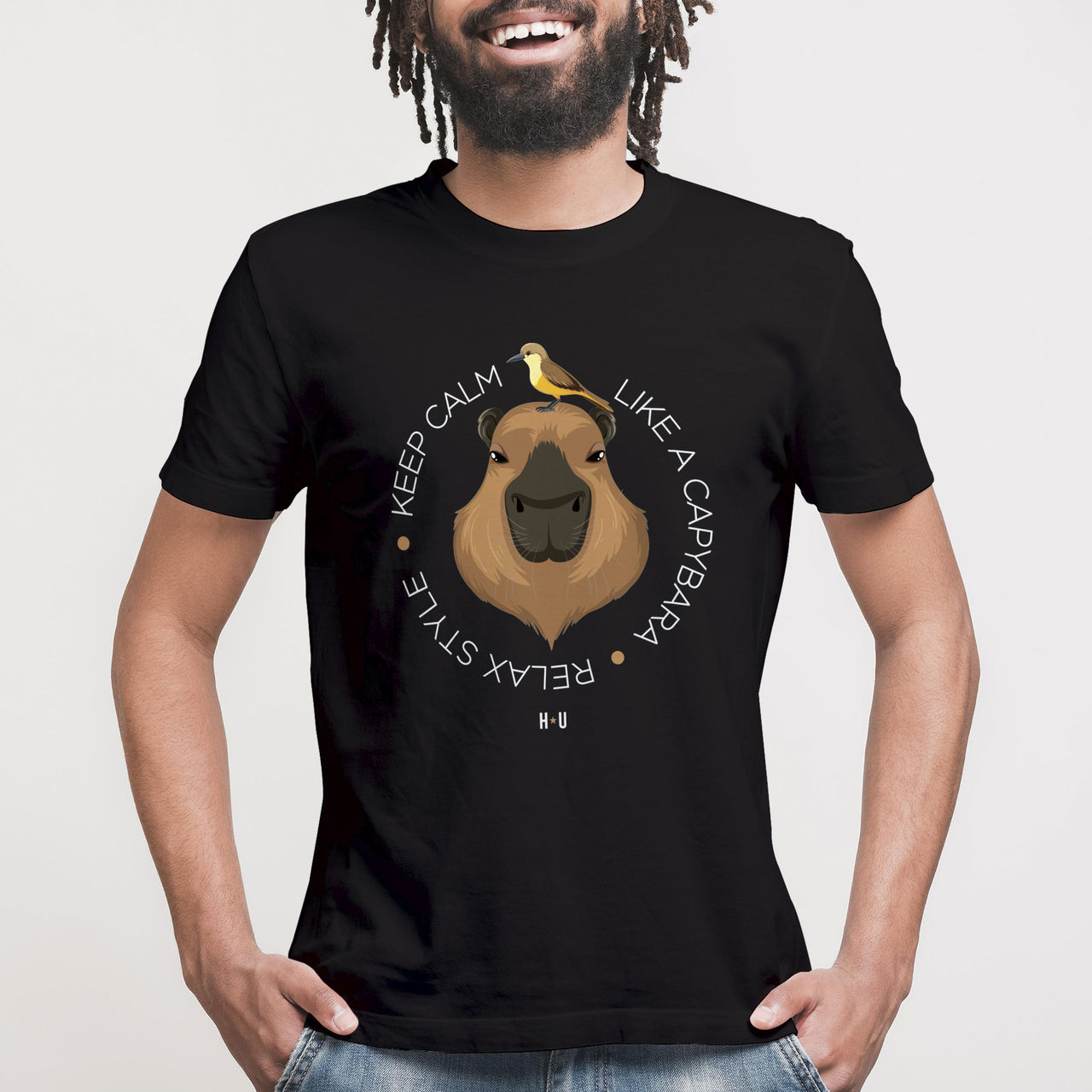 Camiseta Capybara Desenho