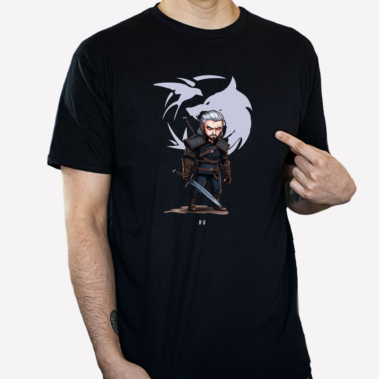 Camiseta The Witcher Gerald