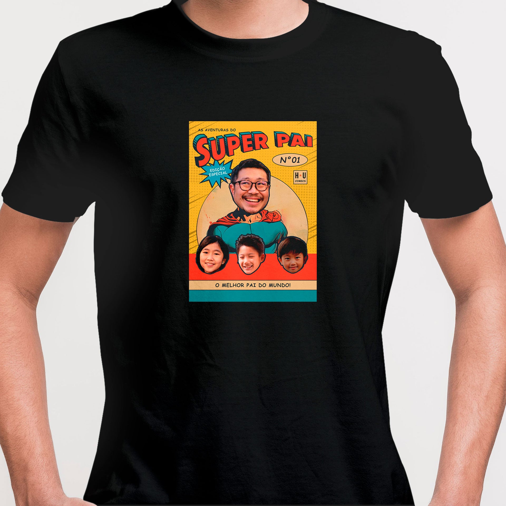 Camiseta Personalizada Super Pai
