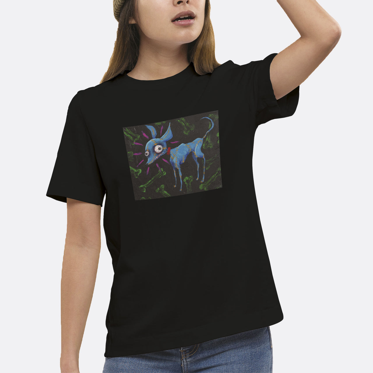 Camiseta Chihuahua zombie