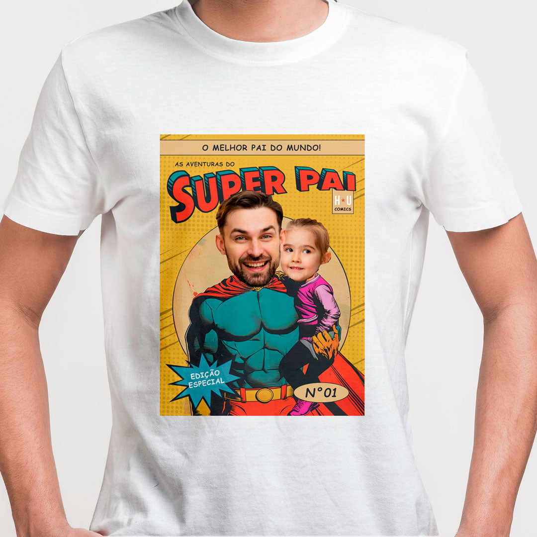 Camiseta Personalizada Super Pai