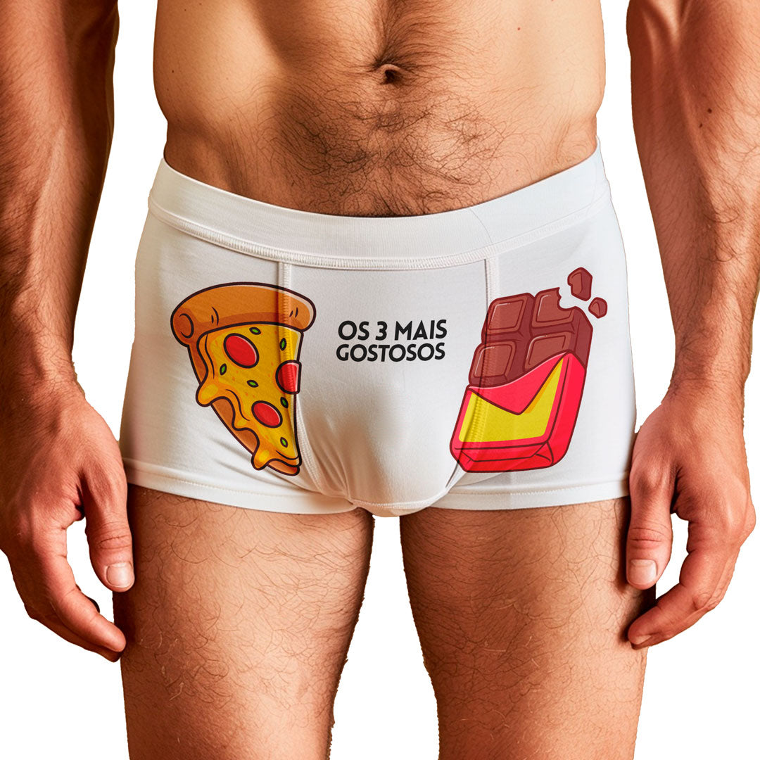 Cueca Personalizada Os 3 Mais gostosos
