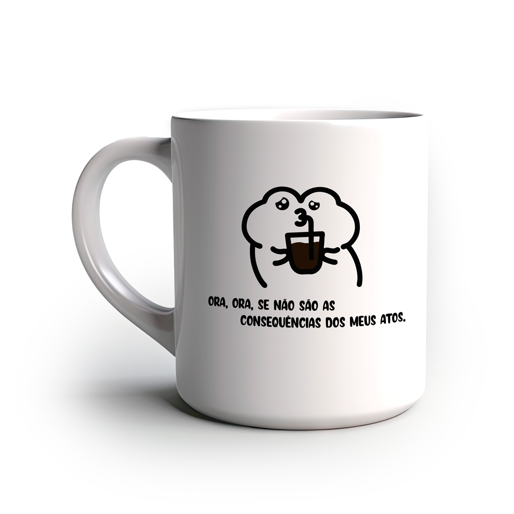 Caneca Divertida Ora, Ora