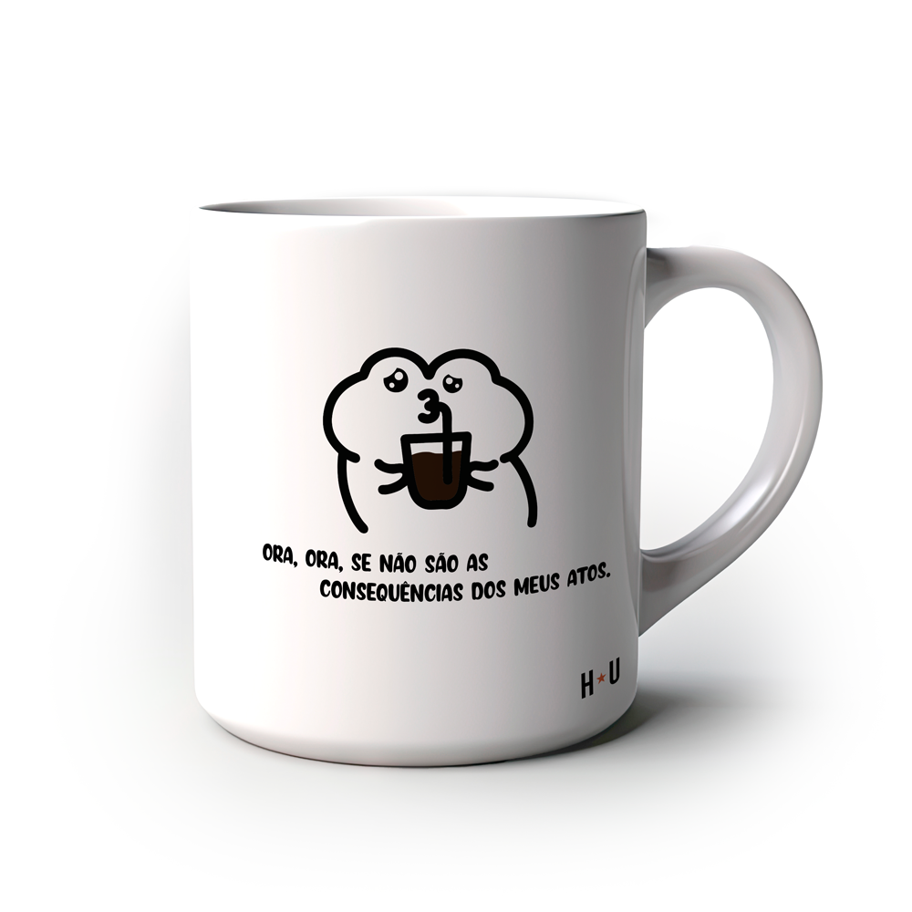 Caneca Divertida Ora, Ora