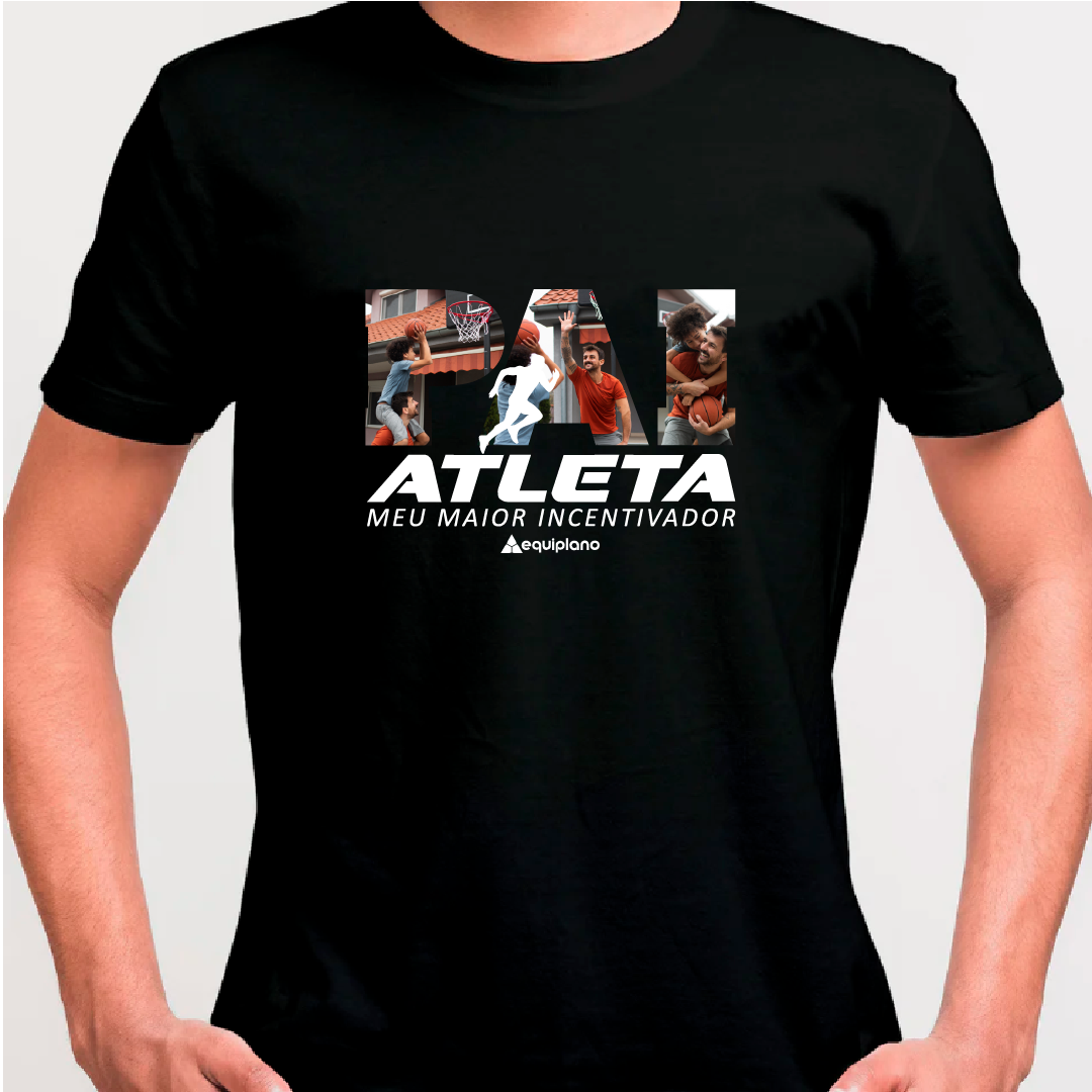 Camiseta Personalizada Equiplano - Pai Atleta