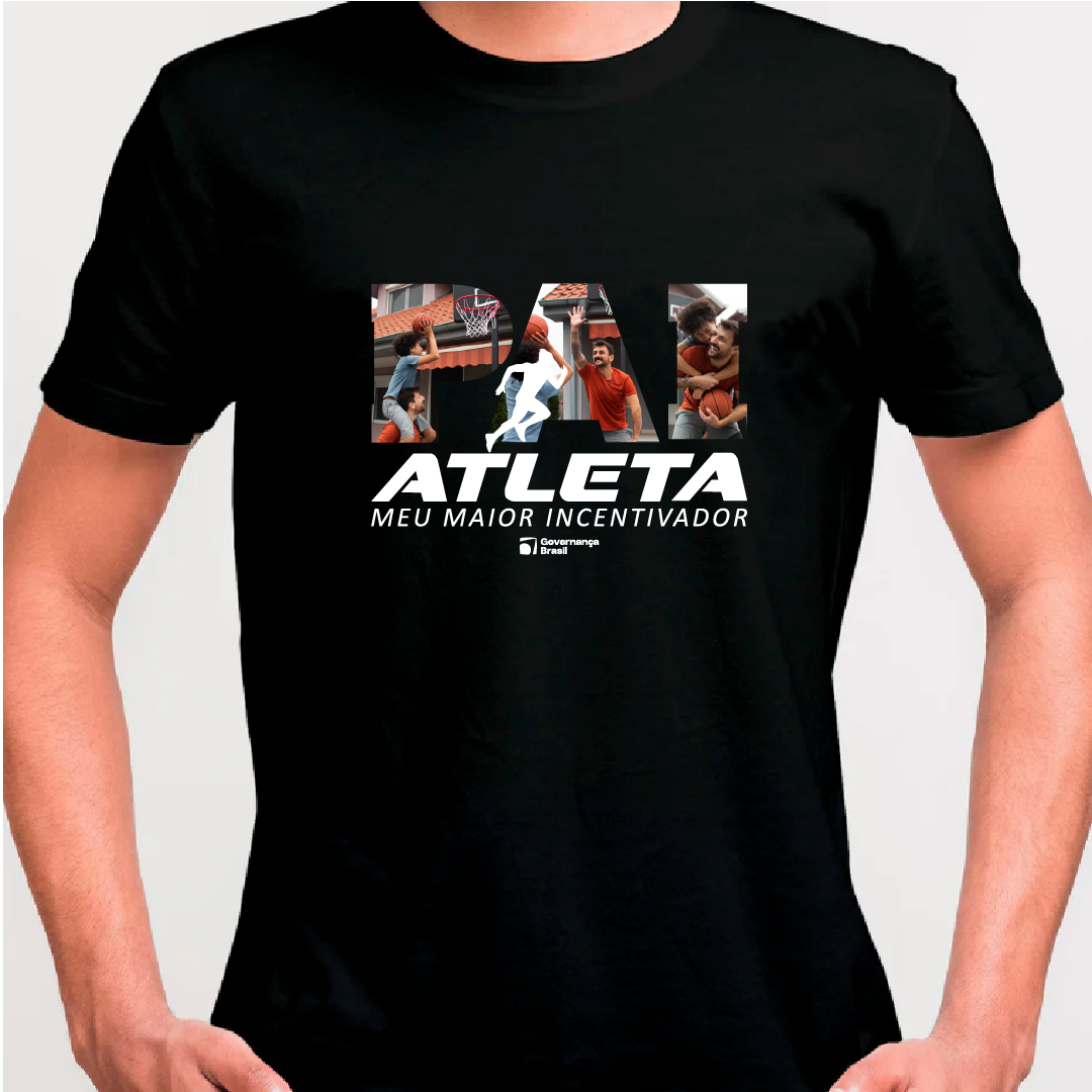 Camiseta Personalizada Governança - Pai Atleta