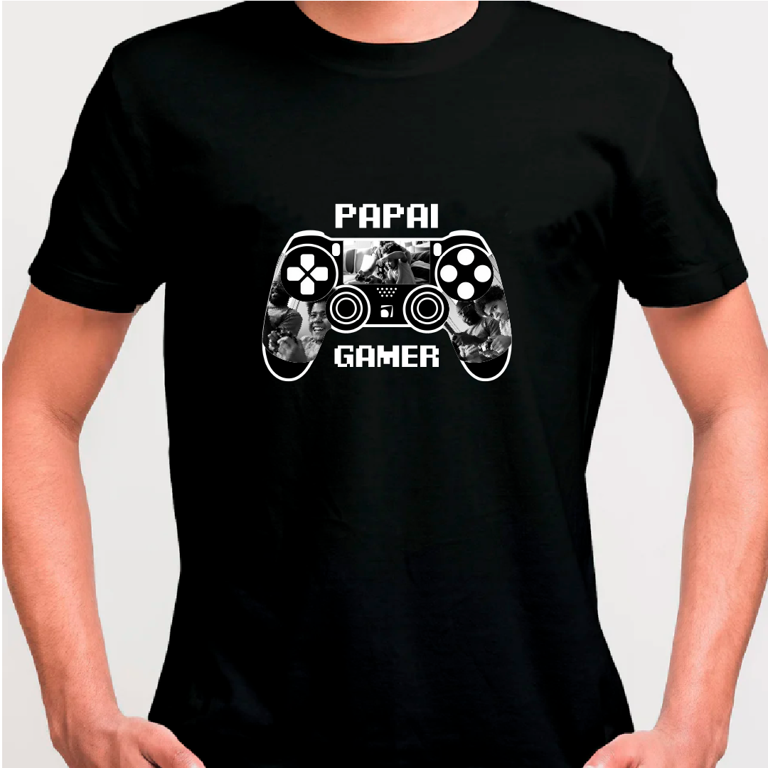 Camiseta Personalizada Governança - Pai Gamer