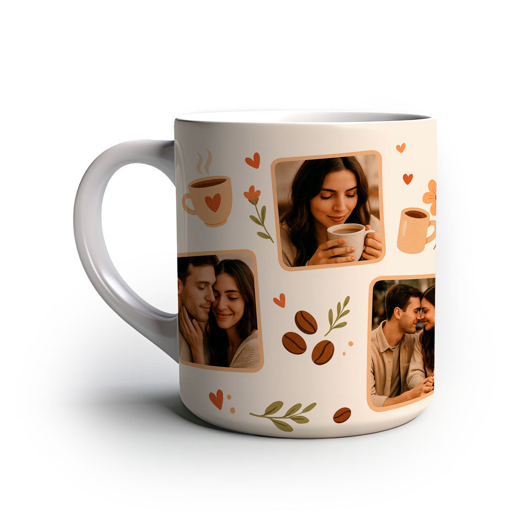Caneca Personalizada Amor e Café