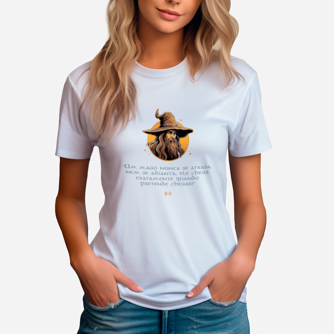 Camiseta Mago não se atrasa!