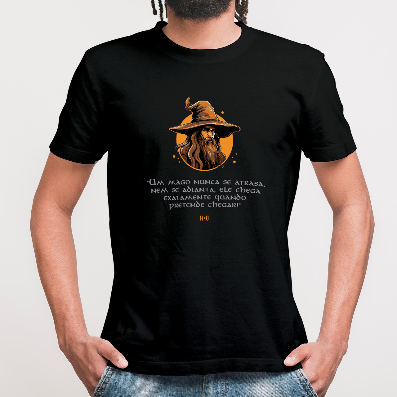 Camiseta Mago não se atrasa!
