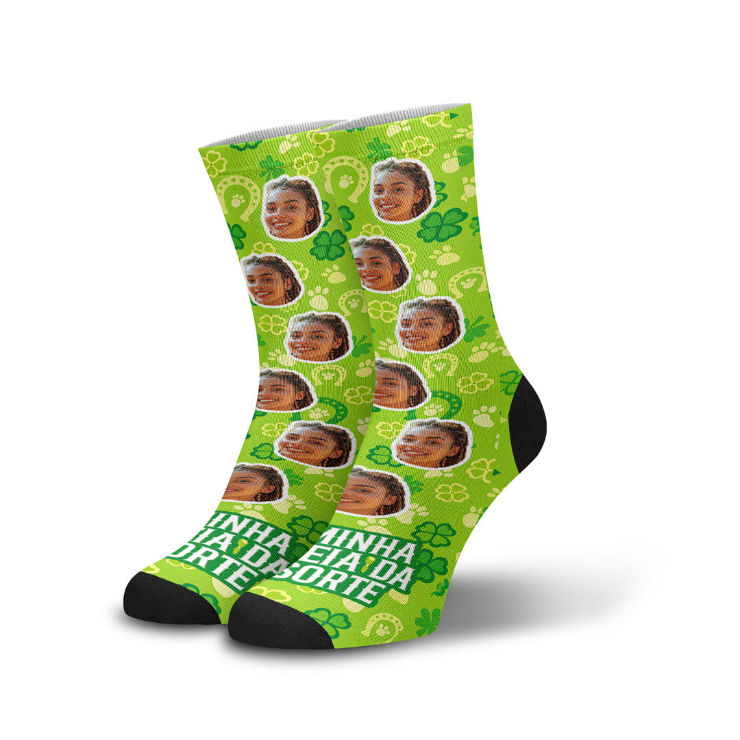 Meia da SorteMeia Personalizada