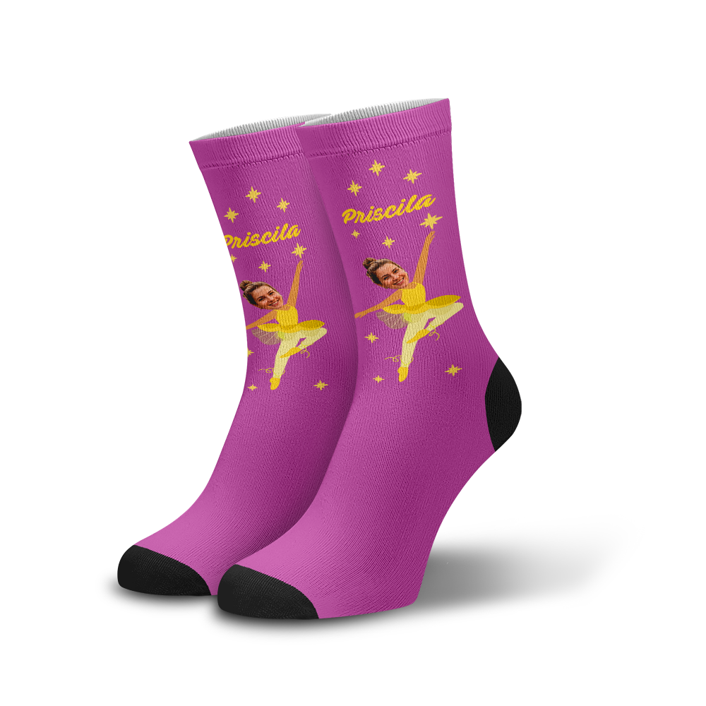 Meia Personalizada Bailarina