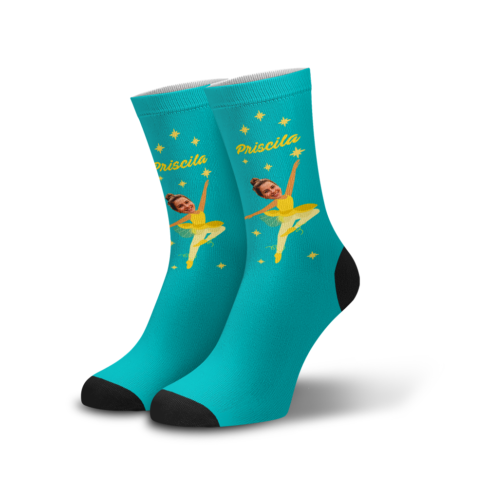 Meia Personalizada Bailarina