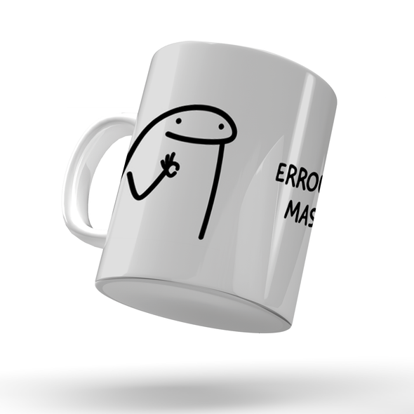Caneca Divertida Flork Errou Tudo, mas ok