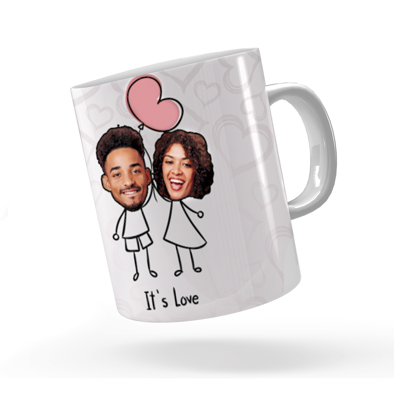 Caneca Personalizada Casal Balão