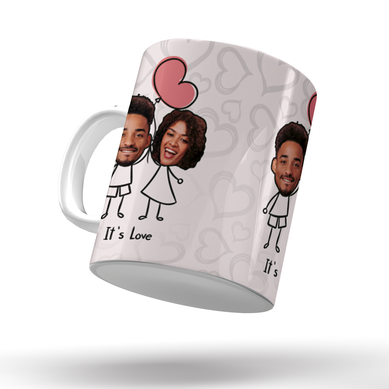 Caneca Personalizada Casal Balão