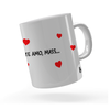 Caneca Divertida Flork te amo, mass
