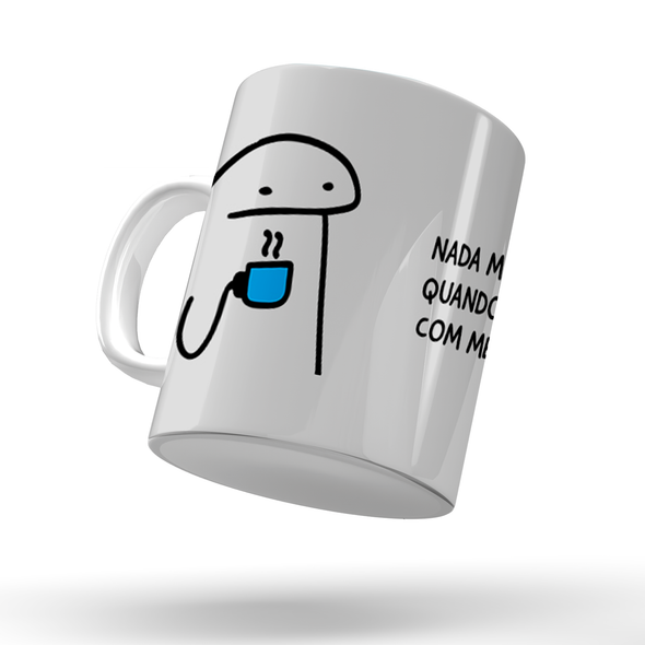 Caneca Divertida Flork Nada Me Abala