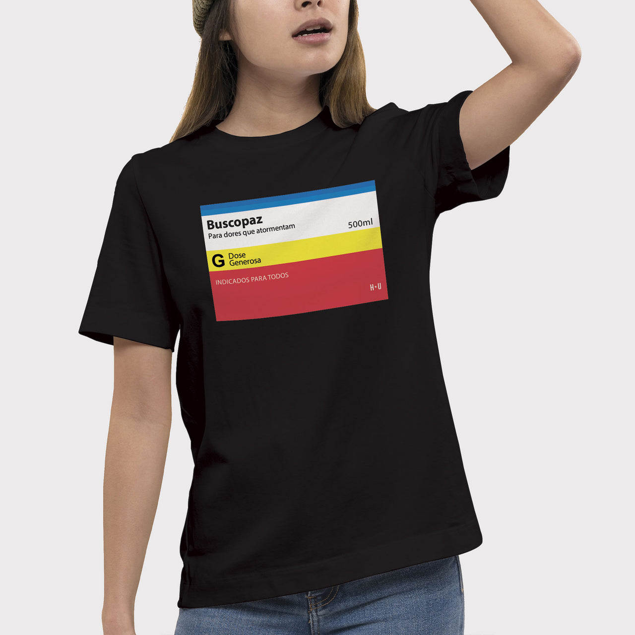Camiseta com a estampa BuscoPaz