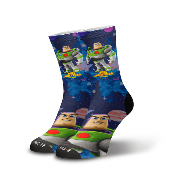 Meia Cano Alto Estampada Buzz Lightyear p1
